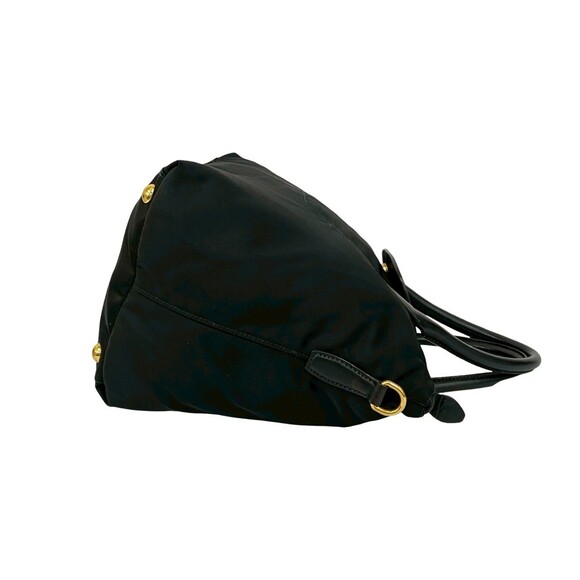 PRADA Black Leather Shoulder Bag - Picture 6 of 10